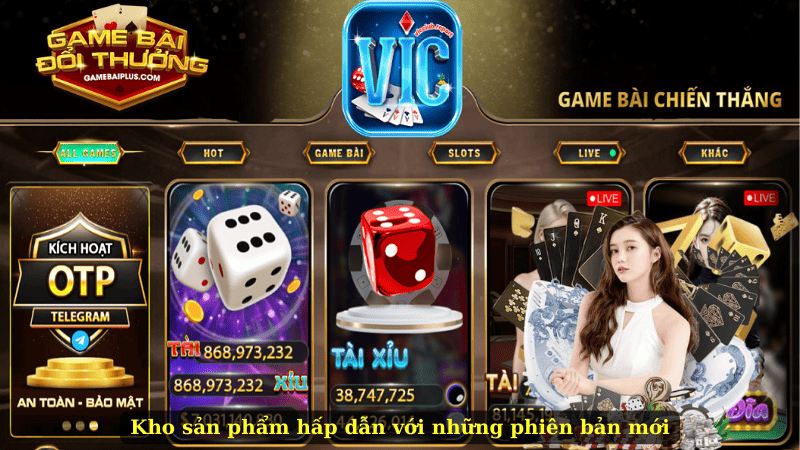 Kho sản phẩm hấp dẫn với những phiên bản mới